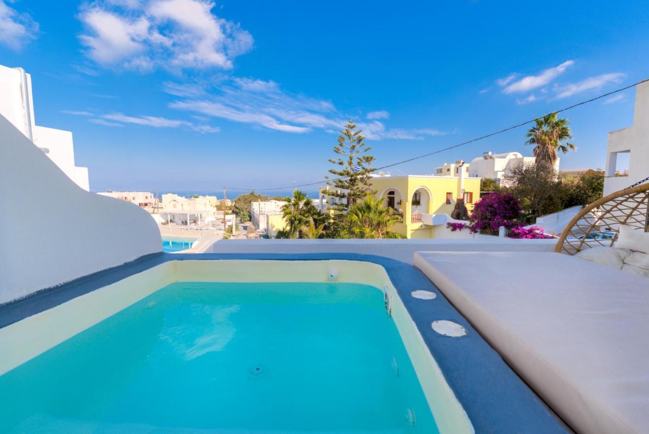 The Muses Of Santorini Private Jacuzzi Suites Vóthon Dış mekan fotoğraf