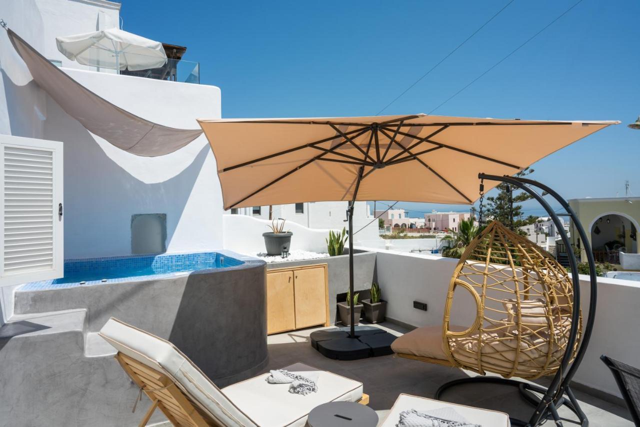 The Muses Of Santorini Private Jacuzzi Suites Vóthon Dış mekan fotoğraf